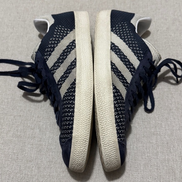 Adidas Gazelle Primeknit Sneaker-Mens 7.5-Blue/White-GUC - Picture 5 of 16